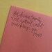Samuel Handwritten Address Stamp: your choice of self-inking or red rubber