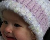Little Lavender Girl - Toddler Hat approximately 12-24 months