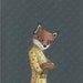 Fantastic Mr. Fox Mrs. Fox - Print