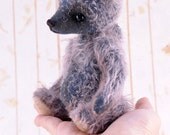 Hexley, a OOAK Jointed Mohair Artist Bear.