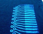 Hemp Mens T-shirt  Geekery Circuit Board Computer