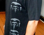 Hemp Mens T-shirt Crop Circle