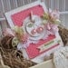 shabby chic cherries the SWEETEST MOMENTS are those spent with YOU stitched handmade card