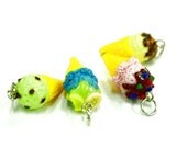 Food & Beaded Jewelry Polymer Clay Beads Supplies 8 pcs