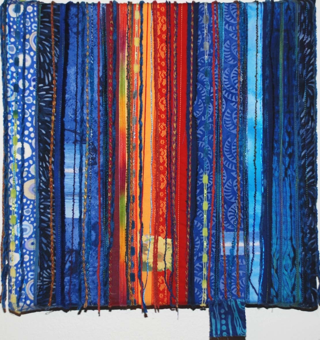 Hidden Surprises II Fiber Art Quilt