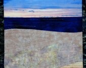 The Beach Fiber Art Wall Hanging
