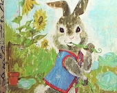 Childrens Book The Tale of PETER RABBIT Vintage 1980 Little Golden Book
