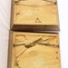Shabby Chic Vintage Small Town Framed Pictures Set of Two
