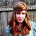 Skinny Double Stranded Braided Headband in Bohemian Coffeehouse