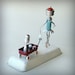 Precious Cargo - Robot fine art assemblage - ooak 99% recycled