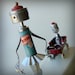 Precious Cargo - Robot fine art assemblage - ooak 99% recycled