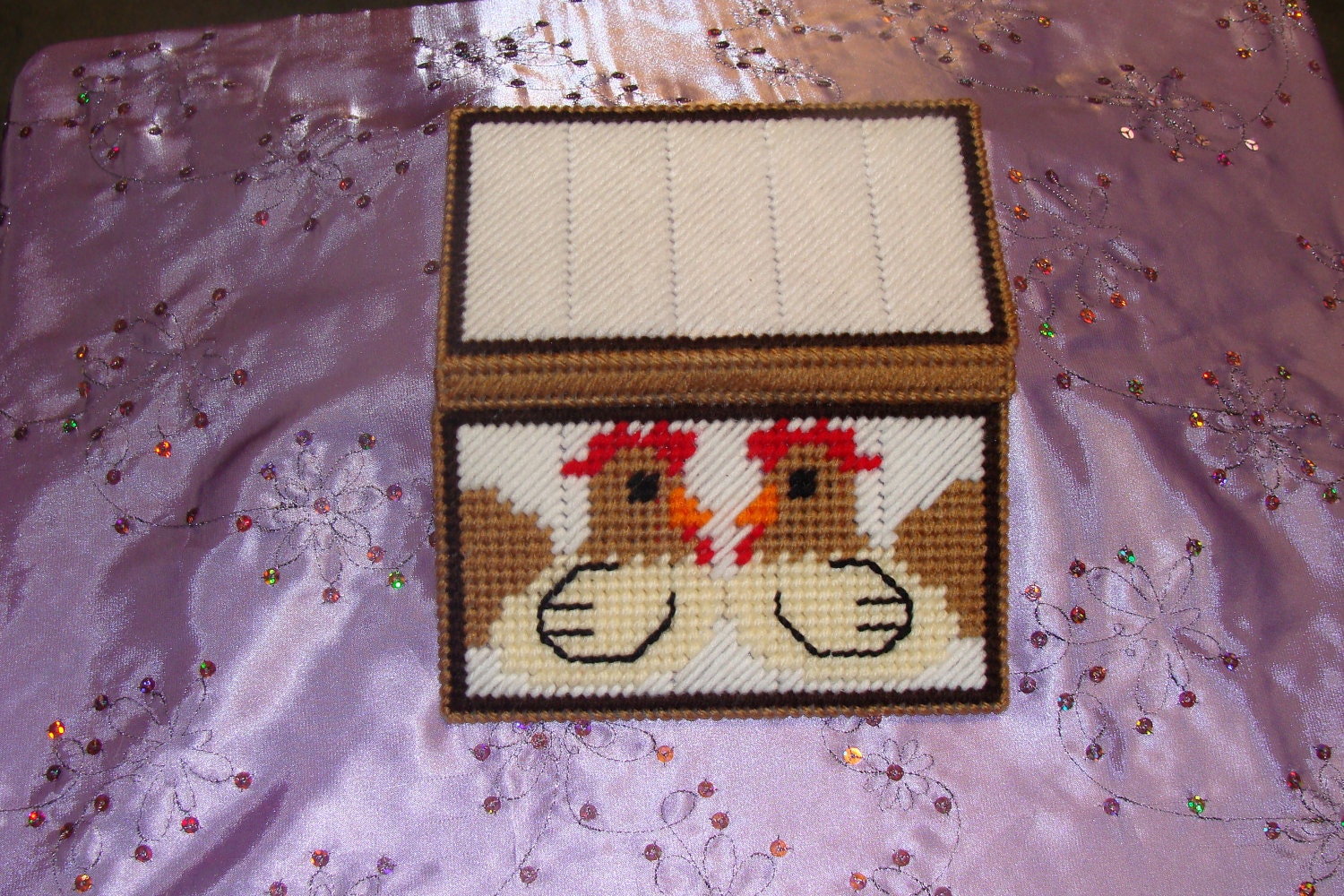 Rooster Checkbook Cover