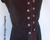 MADE TO ORDER Mens Renaissnce Costume Doublet, Skirted Style, Sleeveless