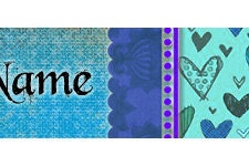 Premade Etsy Banner with Avatar - Bestill My Heart - Graphic Design - One of a Kind - OOAK