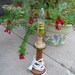 vinTage anTiQue WooD sPooL BoBBiN recycLeD into ELECTRIC CanDLe LAMP-Ugot2C