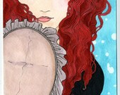 BBW fat girl portrait