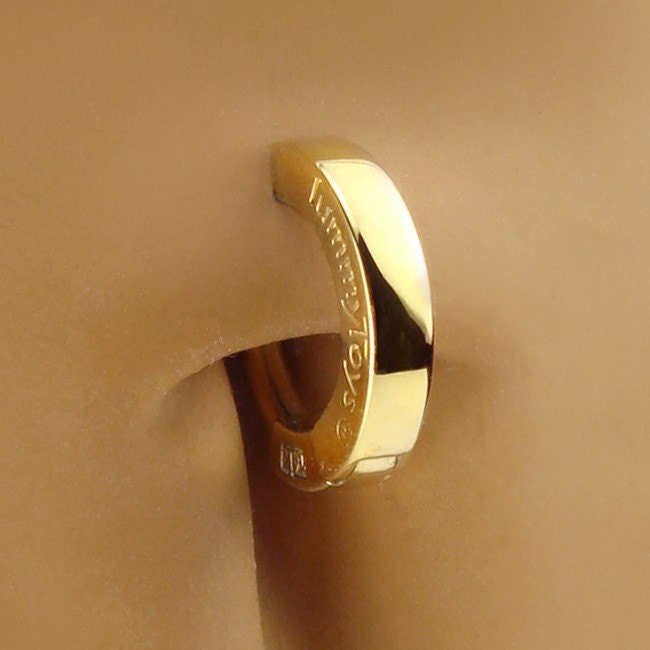 TummyToys Body Jewelry 14k Yellow Gold Navel Ring 31000