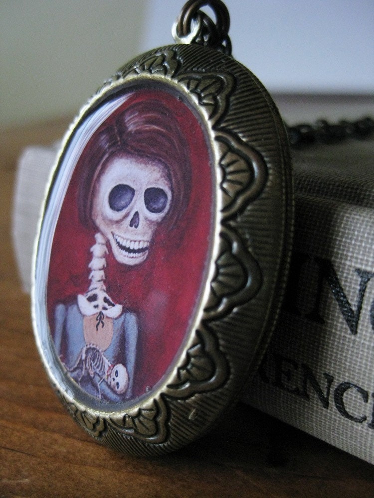 Day of the Dead Locket - ...