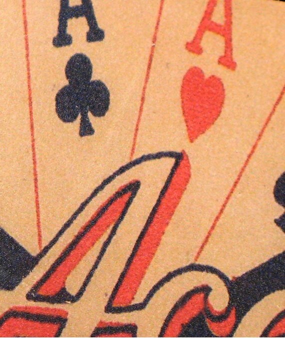 Retro playing cards belt buckle,The four aces leather belt buckle