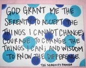 The Serenity Prayer