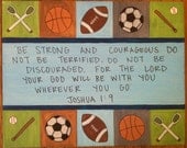 Be Strong and Courageous (Sports Theme)