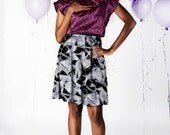 Geometric Kaleidoscope Skirt- Size 6