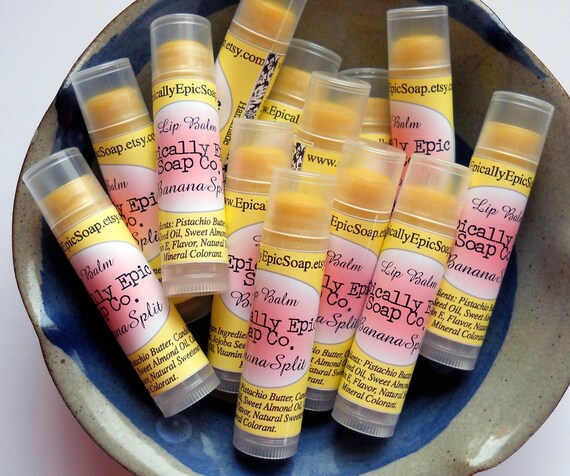 Banana Split Epic Vegan Lip Balm