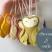 Soft Felt Christmas Ornament Owl Decor Instant Collection You Choose 5 by OrdinaryMommy on Etsy