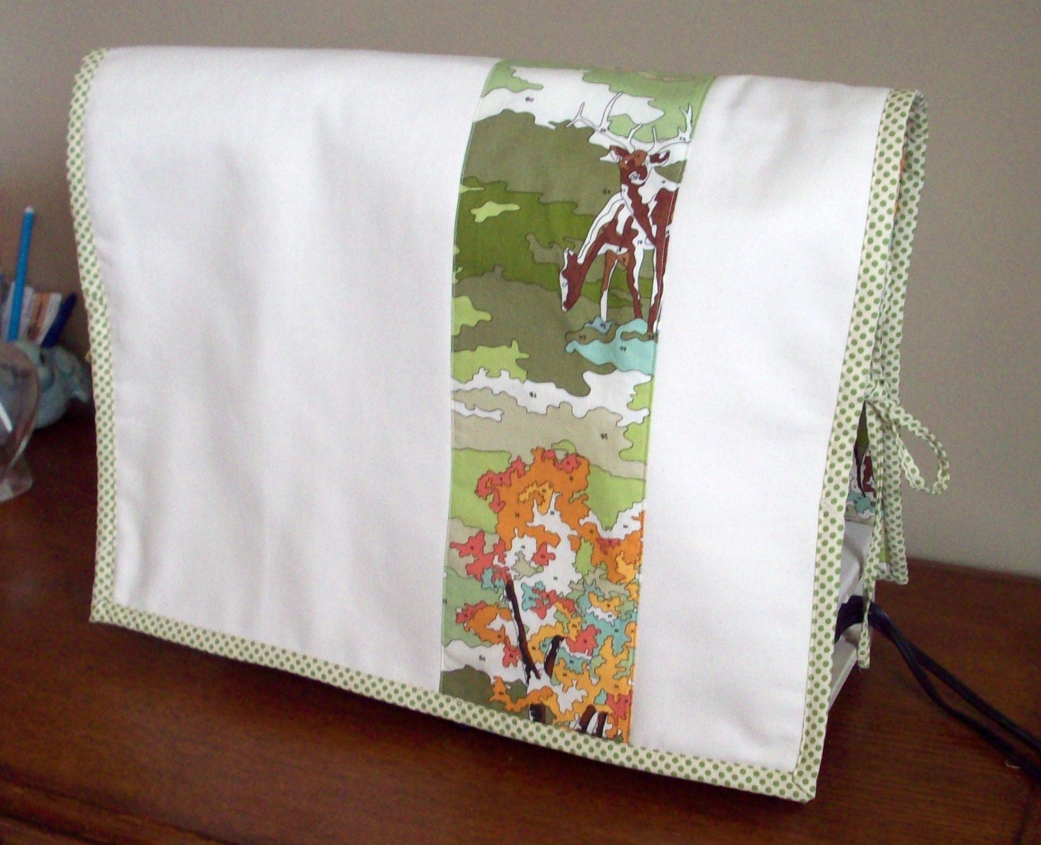 Paint by Number Deer Sewing Machine Cover