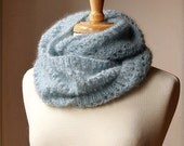 Snood KNITTING PATTERN - Long Circular Scarf - Genevieve Cowl - PDF Electronic Delivery - AtelierTPK
