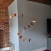 Copper Mobile Handmade Copper Mobile w Ginkgo Leaves