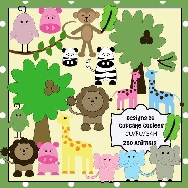 clipart of animals together - photo #41