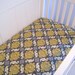 Custom Crib Bedding Set YOU DESIGN - Aviary in Gray and Yellow