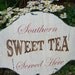 Southern SWEET TEA Cottage Signs 24X18 Home Decor