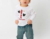 Custom Minnie Mouse Shirt and Mickey Mouse Birthday Shirt  T-shirt Toddler Youth Adult Infant, Girls, Boys and Monogrammed Personalized