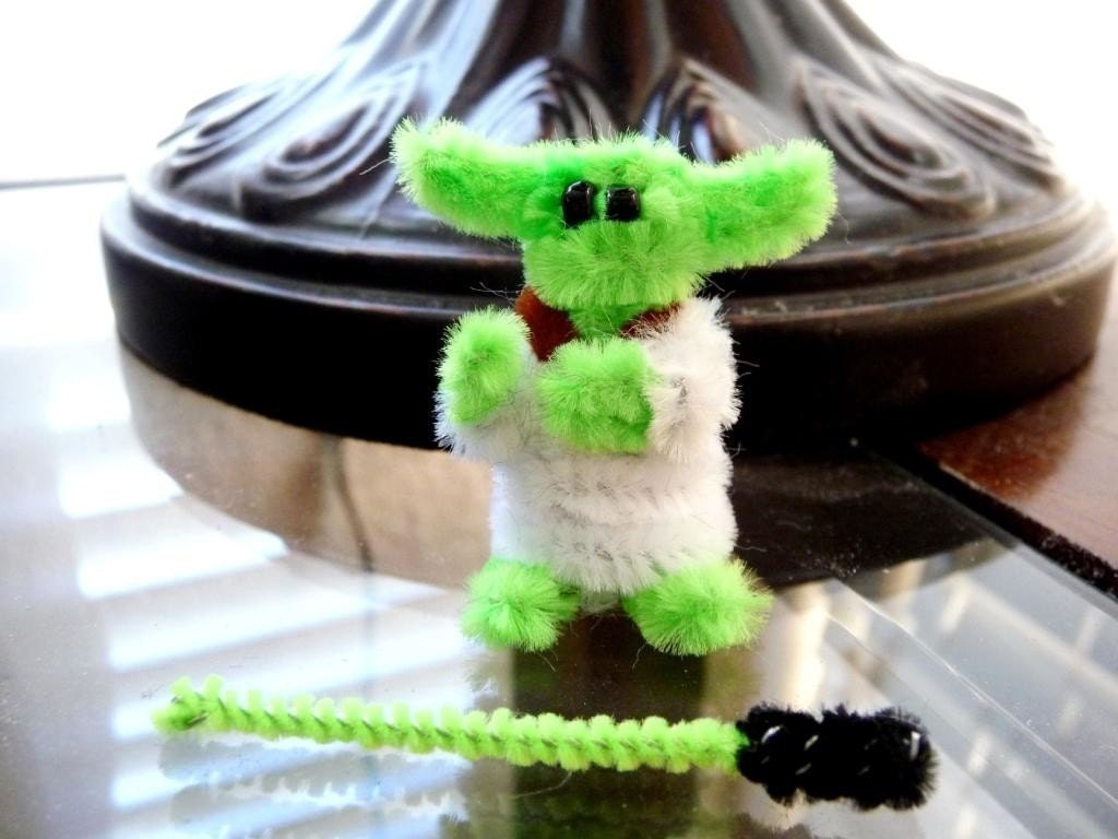 STAR WARS - Mini Yoda - Pipe Cleaner Creation