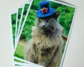 Set of 4 photo cards with envelopes - Patriotic