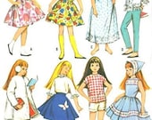 Vintage 9in Pepper, Skipper Doll Clothes Pattern 7716