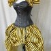 Bumble Bee Corset Outfit-Whole Corset Outfit-MADE FOR BUYER