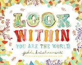 Look Within - 11x14 - horizontal