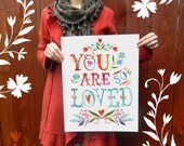 So Loved - 11 x 14  Print - vertical