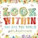 Look Within- 8x10 print - horizontal