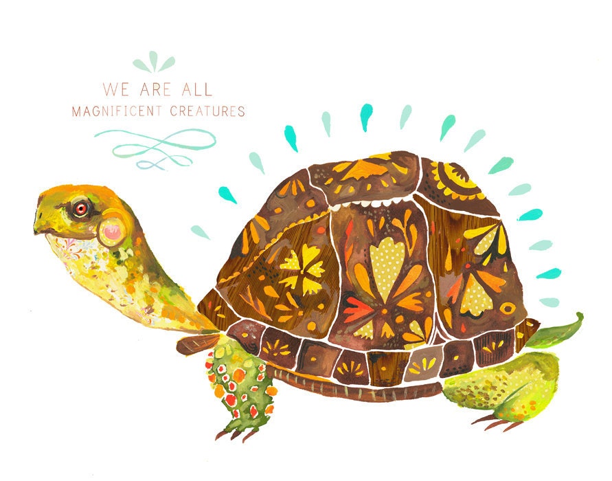 Magnificent Creatures 11x14 print - horizontal