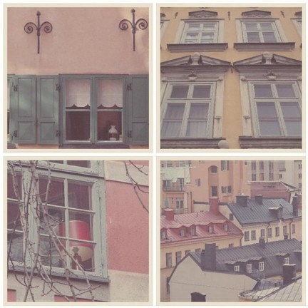 SALE Windows to your Soul 1 (Set of four 5x5 Unframed Original Fine Art Photograph)