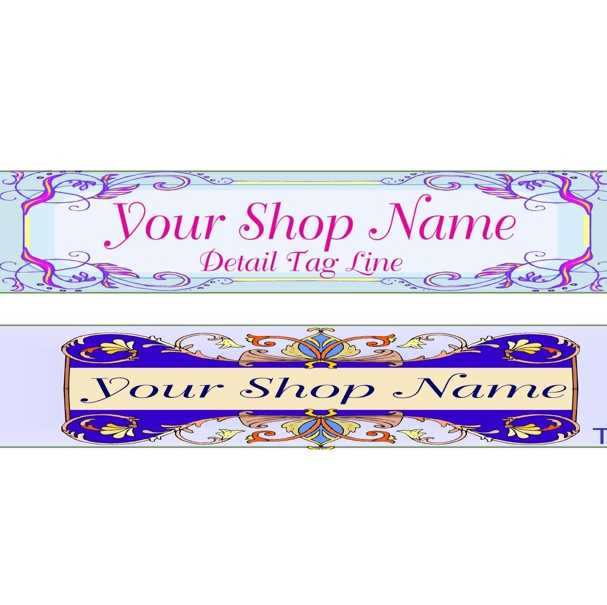 Customize your Choice Banner
