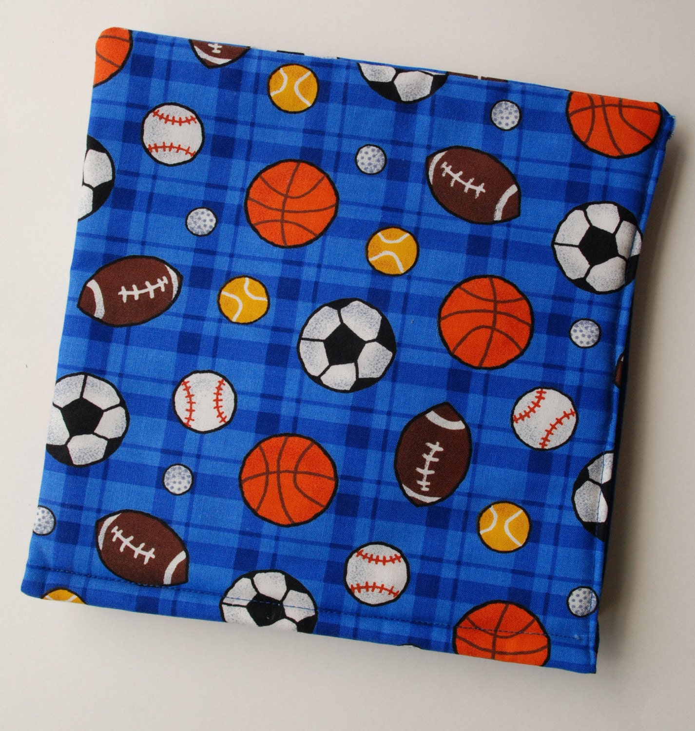 My Quiet HOW TO Fabric SPORTS Book - A must for any preschooler.