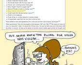PluralEd Dorkling Comic Strip color Print funny hermit artist talk to self humor illustration art Ed Gein serial killer