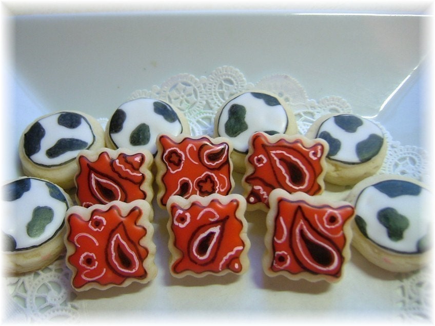 Cowboy Decorated Cookies