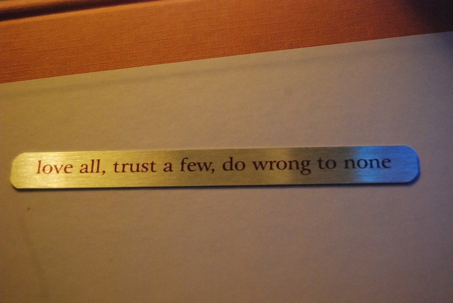 Shakespeare Bracelet