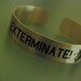 Doctor Who - Exterminate Bracelet